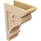 Ekena Millwork 7"W x 14"D x 21"H Classic Mayflower Rough Cedar Woodgrain TimberThane Corbel, Primed Tan CORUR07X14X21MAYRCPR - alternate 3